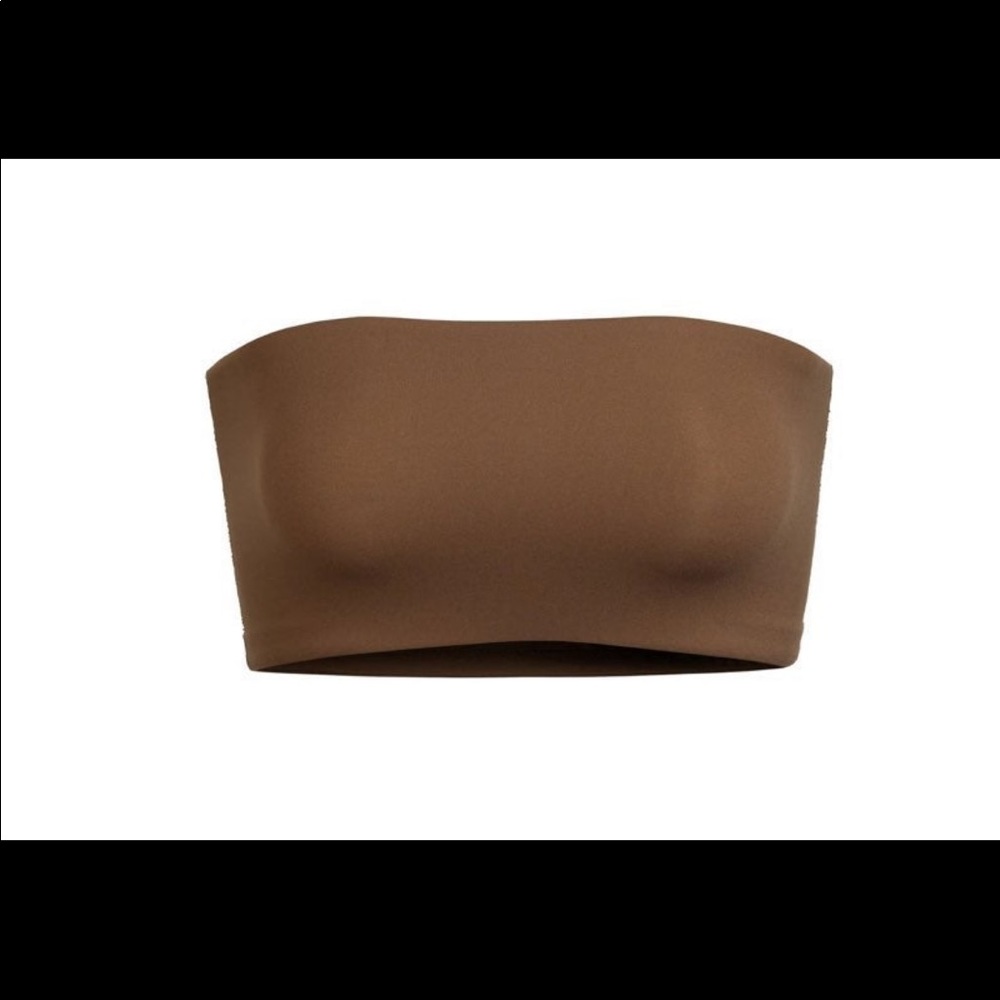 SKIMS FITS EVERYBODY BANDEAU BRA 3X OXIDE